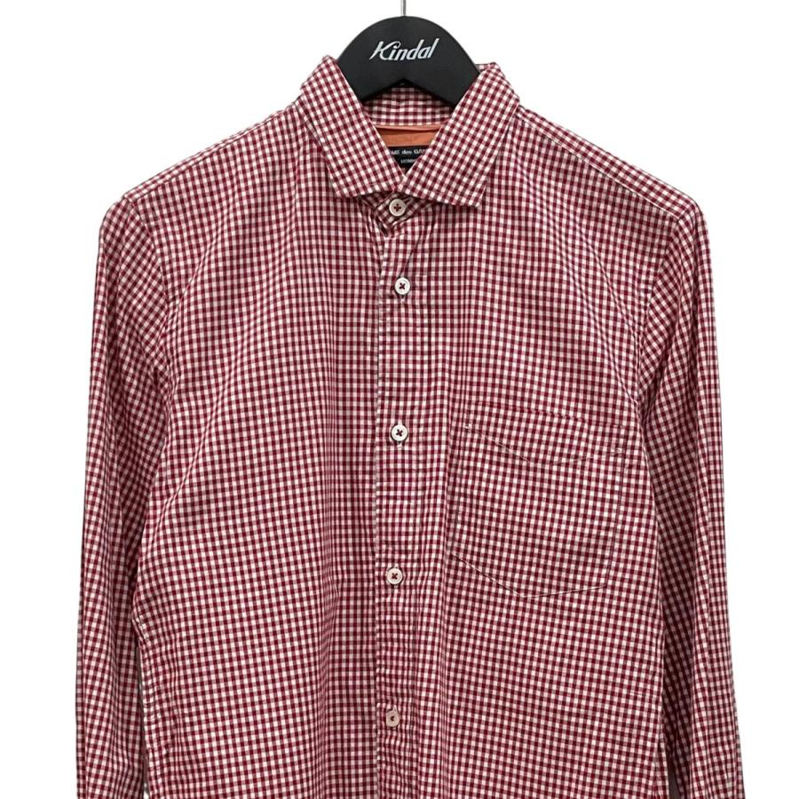 COMME des GARCONS HOMME ギンガムチェックシャツ L COMME des GARCONS HOMME 【値下げ】COMME ギンガムチェックシャツ HM