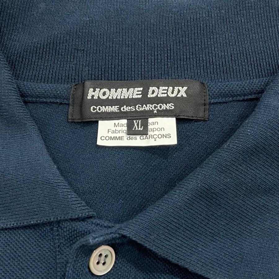 COMME des GARCONS HOMME DEUX 【値下げ】COMME 捻じれポロシャツ