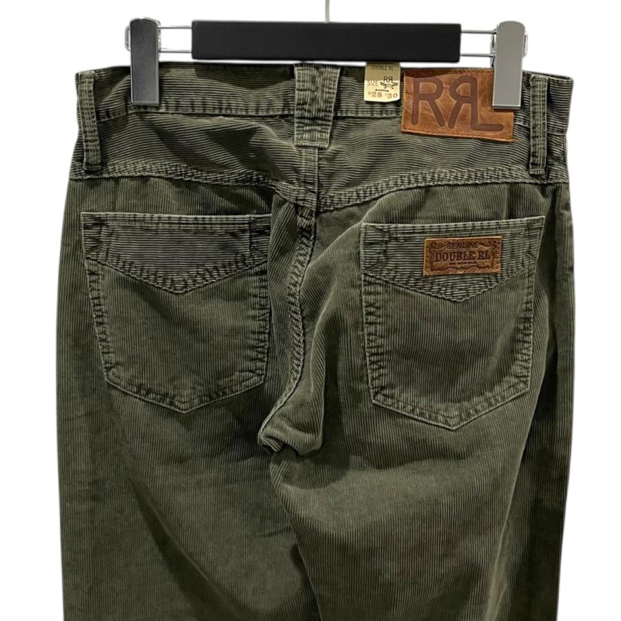 RRLダークグリーン コーデュロイ カーゴパンツ RRL Ralph Lauren（ダブルアールエル） 【値下げ】RRL スリムフィット