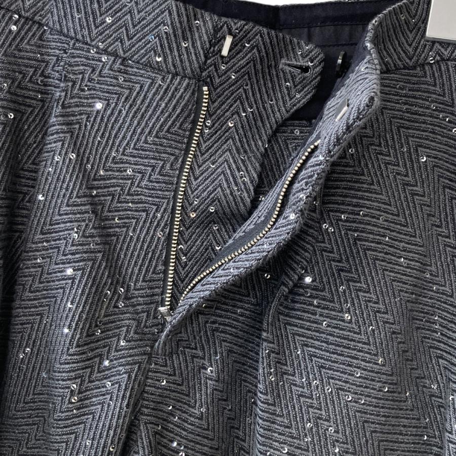 値下げ】MASU 25SS SPARKLING SHORTS ラメスパンコールハーフパンツ 