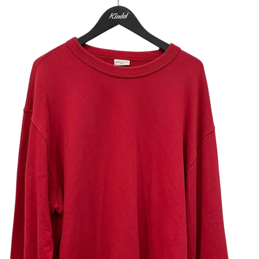 ドリスヴァンノッテン DRIES VAN NOTEN クルーネックスウェット 231123 レッド サイズ：M_1