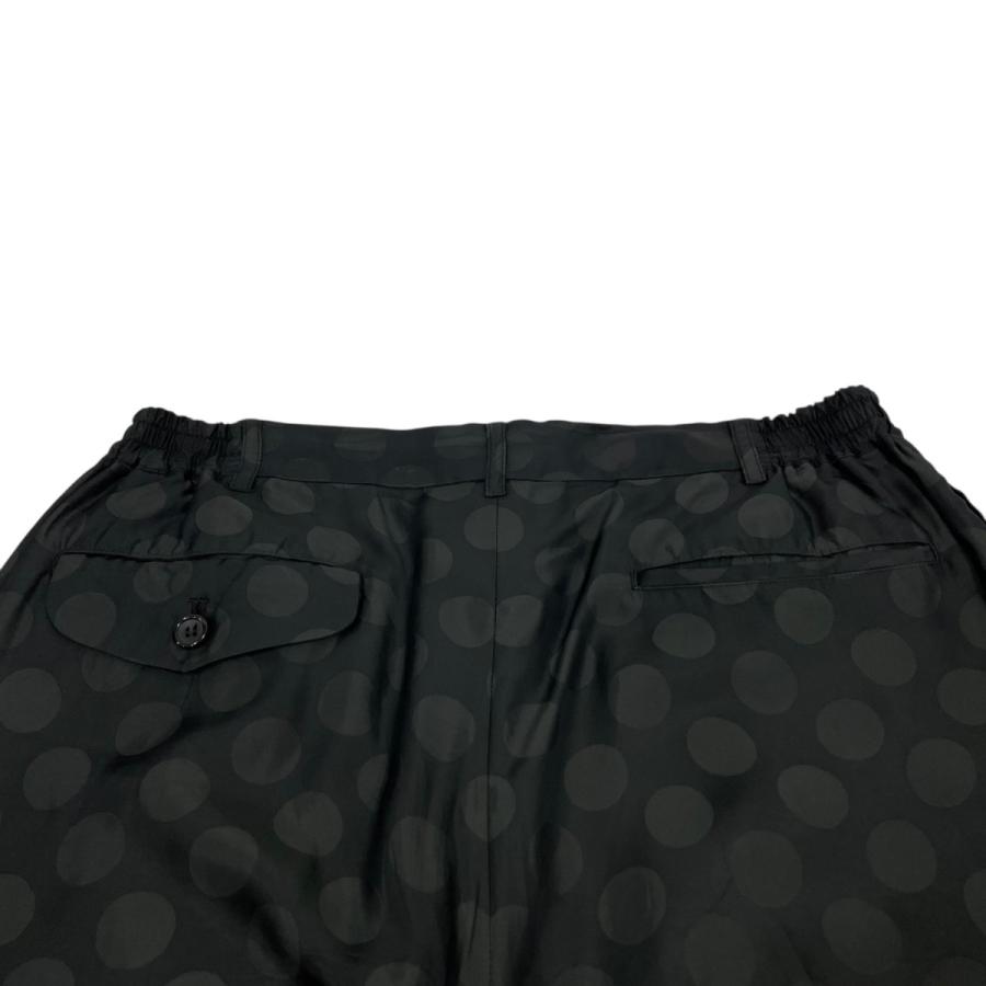 BLACK COMME des GARCONS 【値下げ】BLACK ドット柄 パンツ ブラック