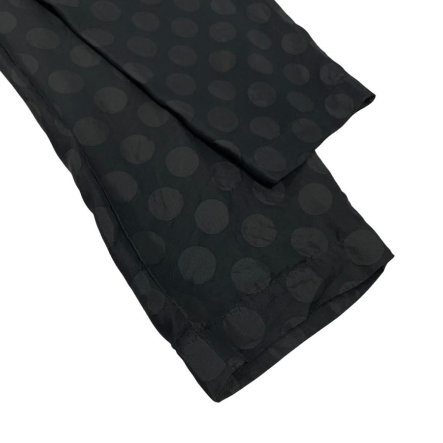 BLACK COMME des GARCONS 【値下げ】BLACK ドット柄 パンツ ブラック
