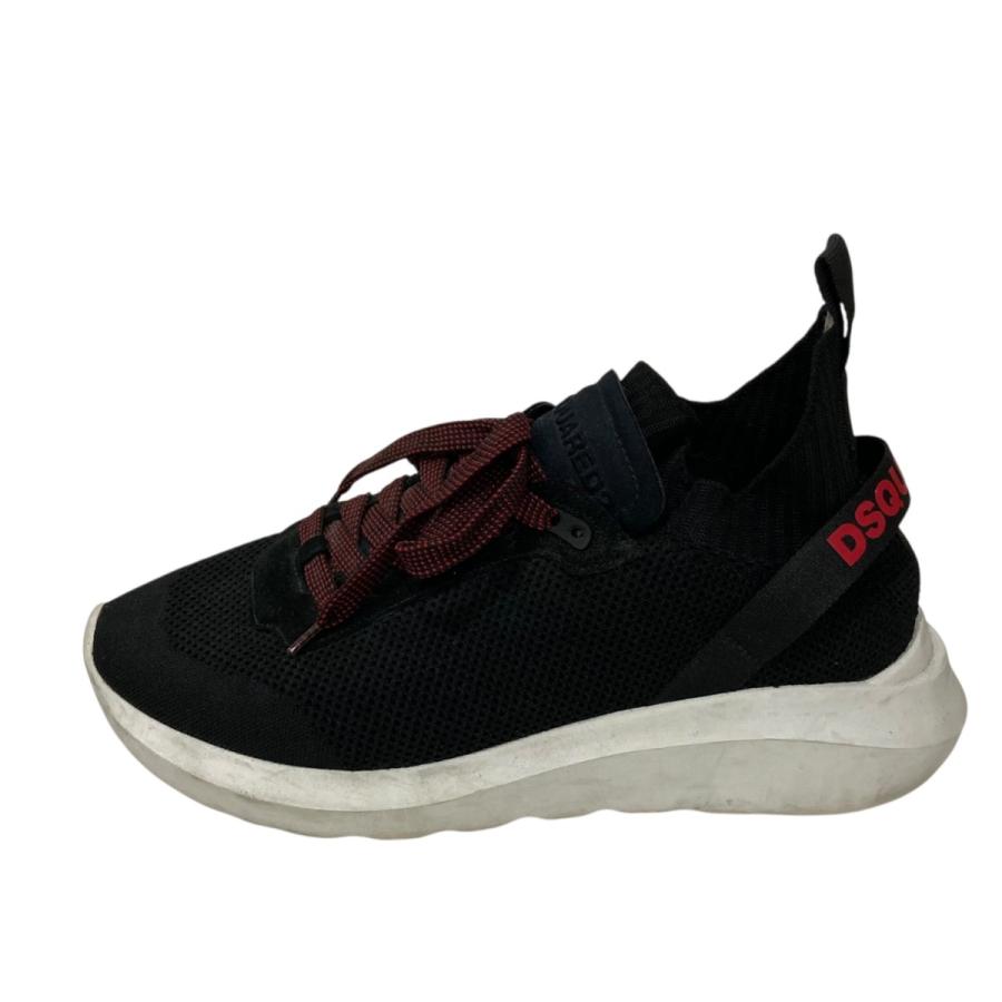 DSQUARED2 1964 ブラックスニーカー　ディースクエアード 43 ディースクエアード1964 ブラック スニーカー ストラップ付き｜2025年