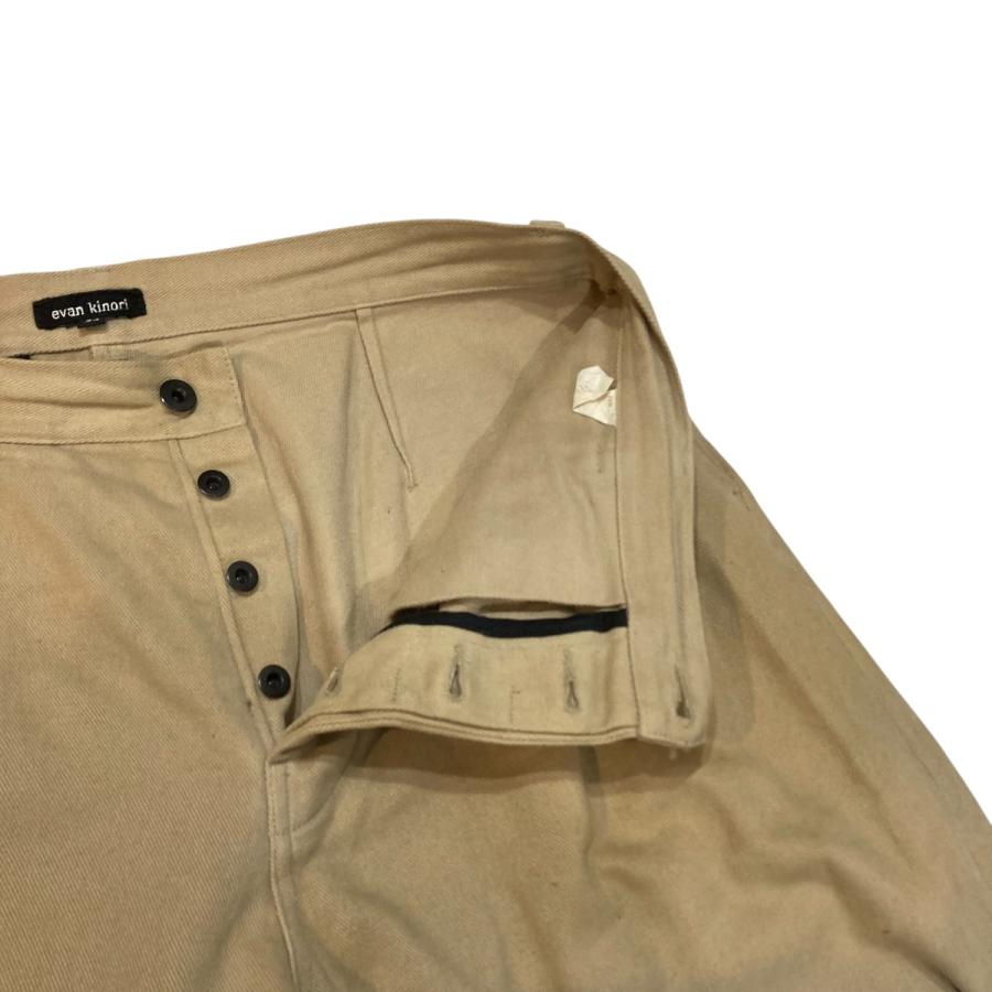 エヴァンキノリ evan kinori パンツ ベージュ サイズ：34