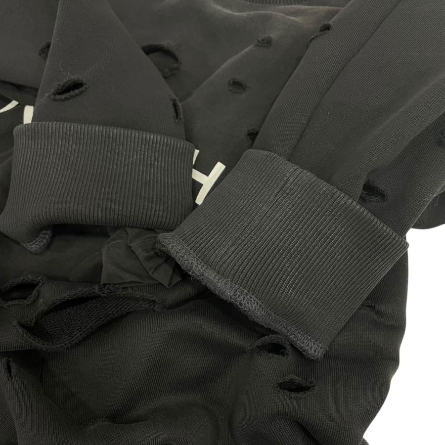 GIVENCHY（ジバンシィ） ダメージ加工 スウェット BMJ0KE3Y9W ブラック
