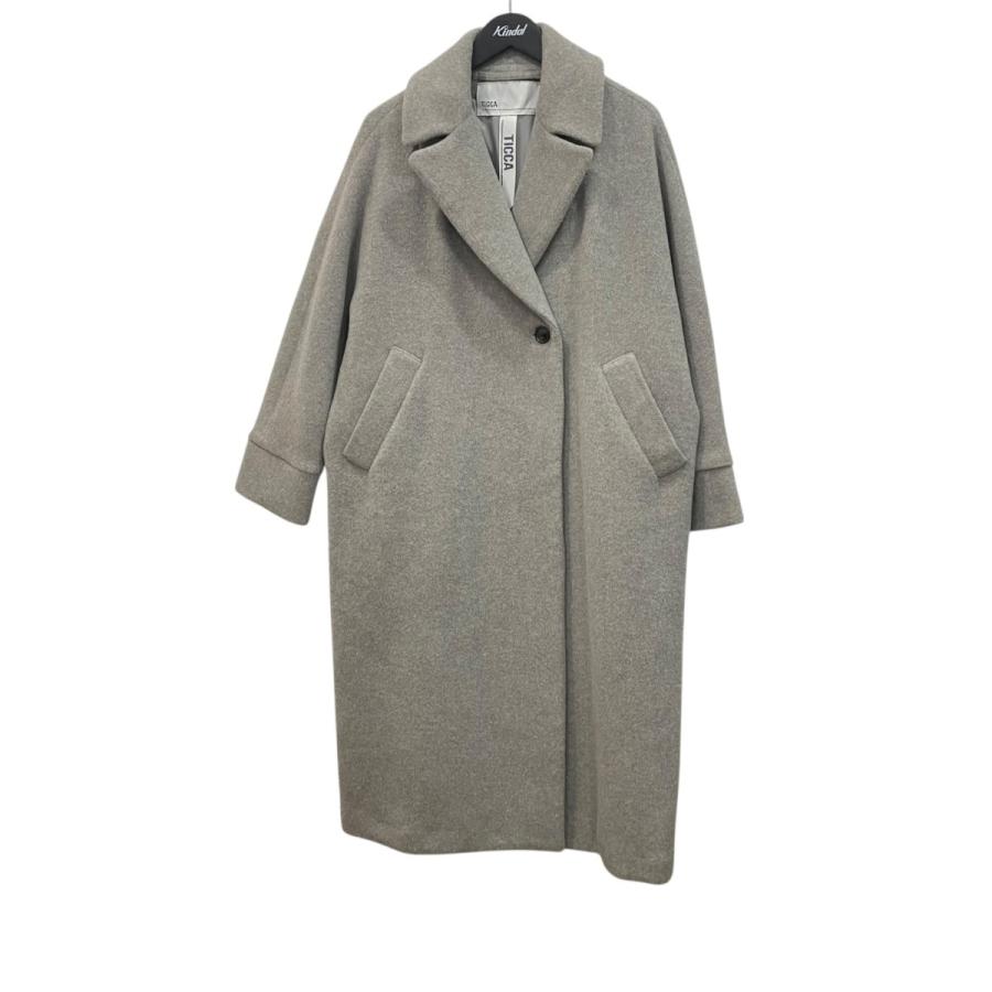 TICCA（ティッカ） ロングテントコート ウールコート TBDA-234 グレー