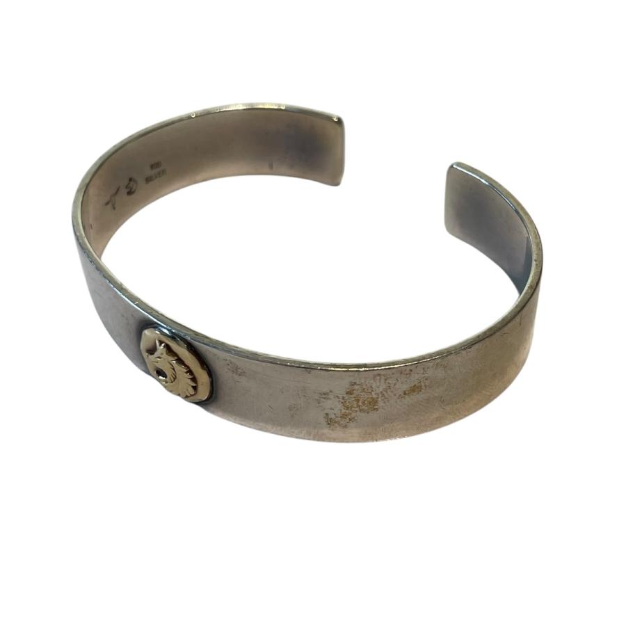 ●【美品】TADY&KING 平打ちバングル18K ウルフ S TADY&KING平打ちバングルK18ウルフ&ダブルSフェザー ALL ITEM
