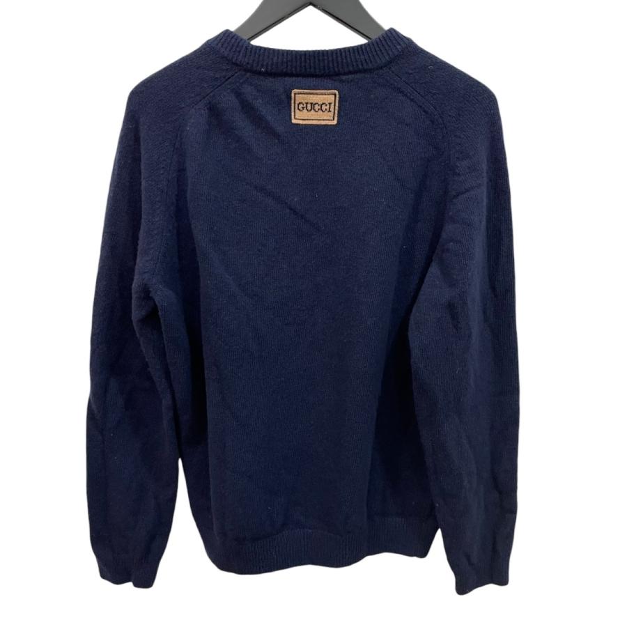 GUCCI（グッチ） ニット 694786 ネイビー サイズ：L : カインドオル
