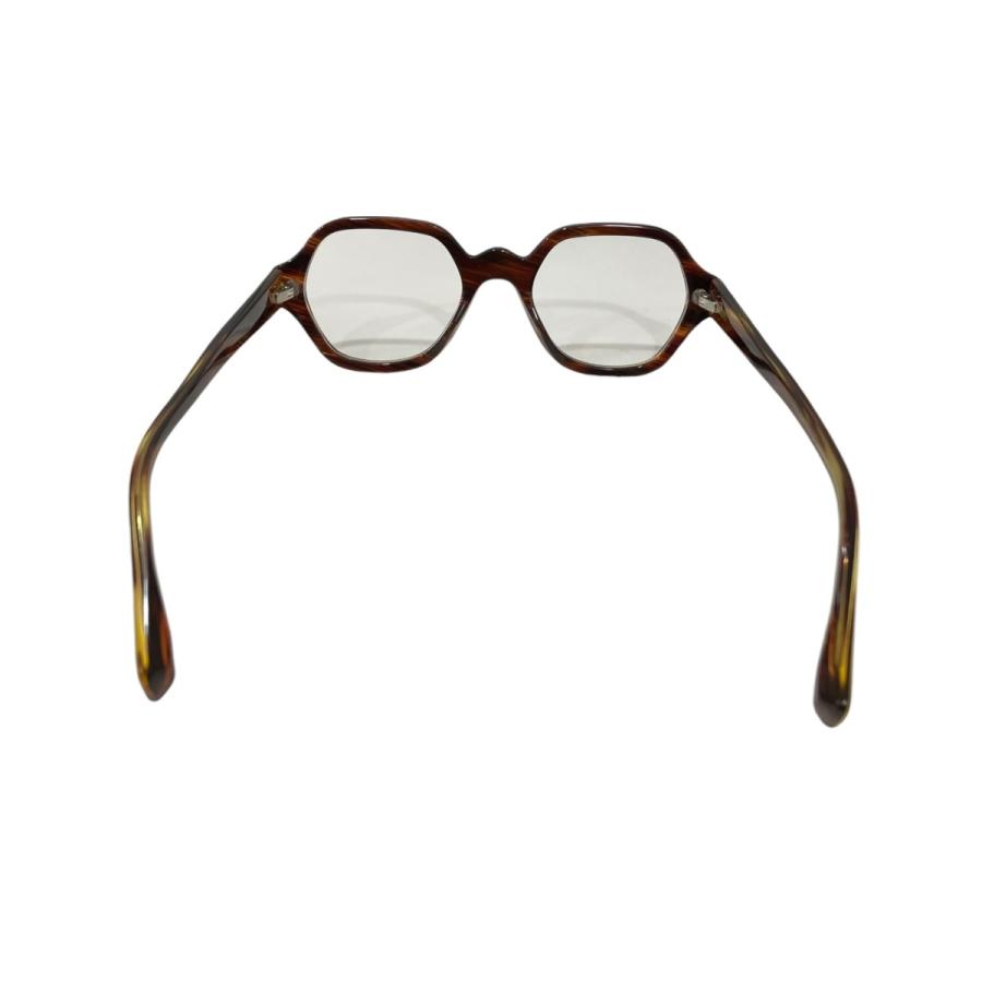jacques durand ジャックデュラン サングラス - ベージュ系x茶系 【古着】【中古】 ジャックデュラン Jacques durand SHIKOKU 364 眼鏡 ブラウン