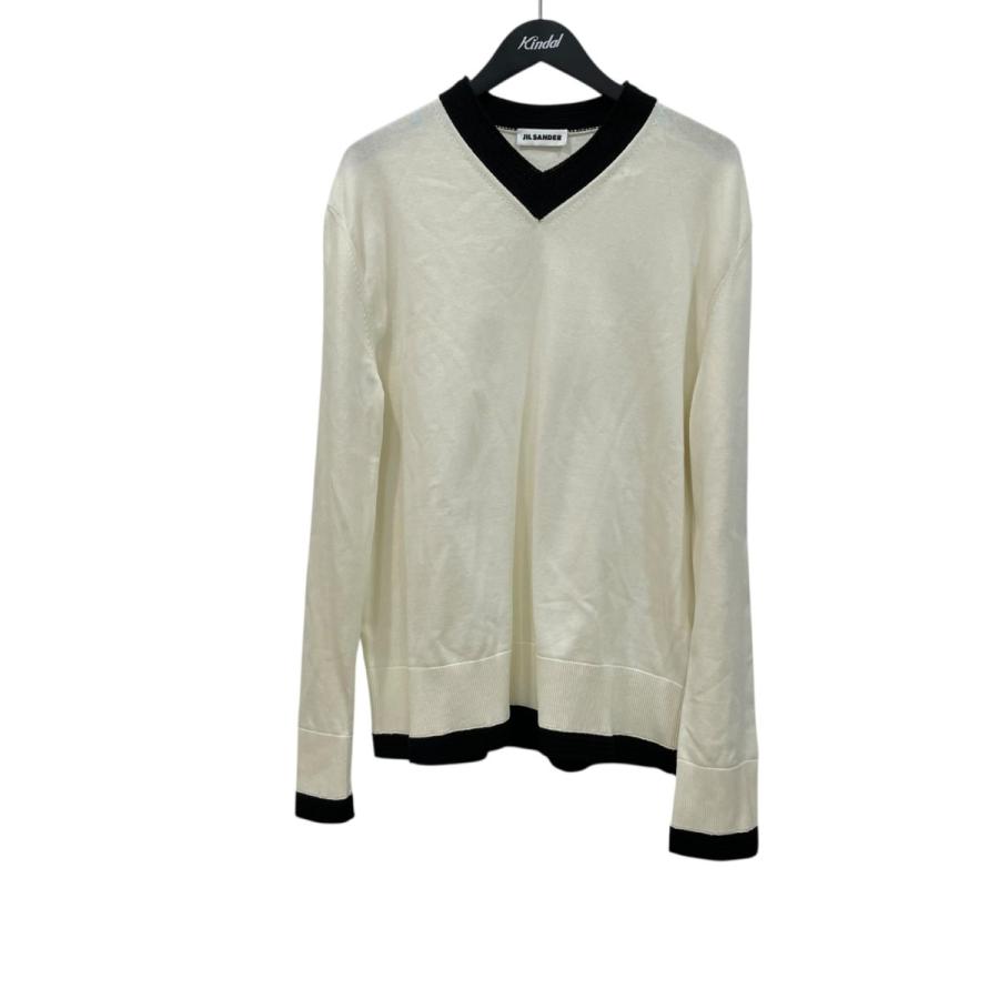 JIL SANDER（ジルサンダー） JIL SANDER 2025SS V NECK LS JUMPER