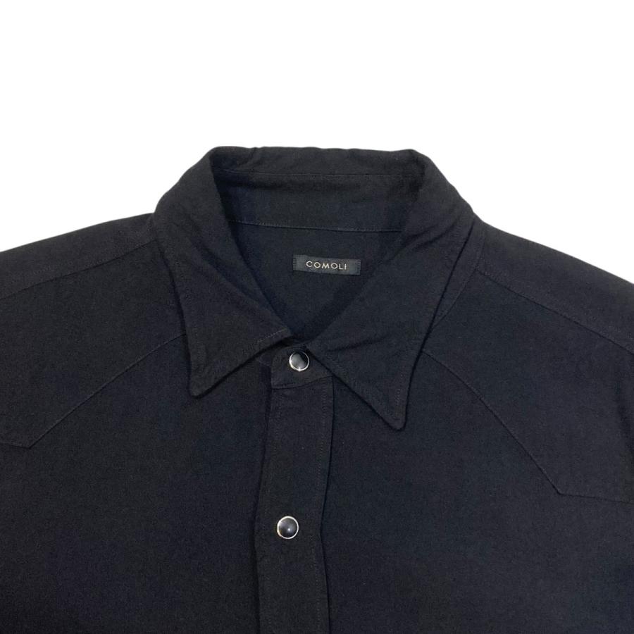 COMOLI（コモリ） 【値下げ】COMOLI 25SS レーヨン ウエスタンシャツ