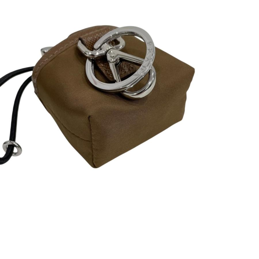 PRADA（プラダ） PRADA Re-Nylon ミニポーチキーチェーン チャーム