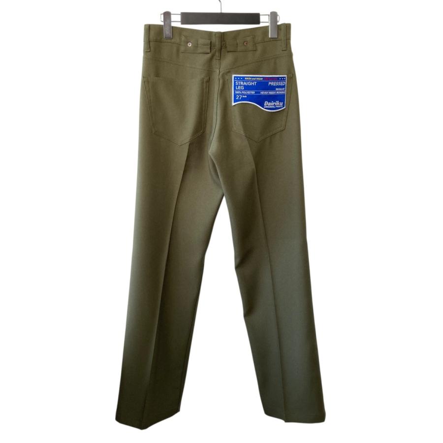 DAIRIKU（ダイリク） DAIRIKU Flasher Pressed Pants スラックスパンツ