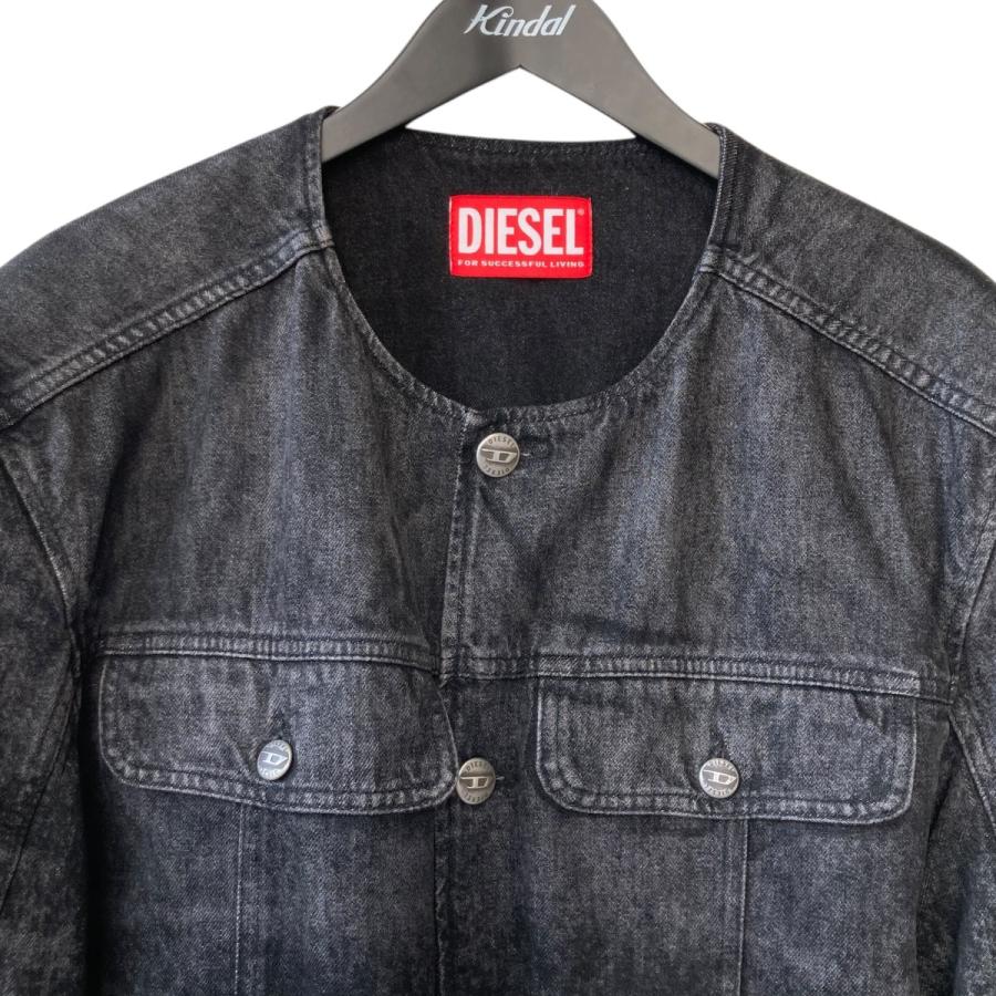 DIESEL（ディーゼル） DIESEL D-ABERDEEN-FSH2 ノーカラー デニム