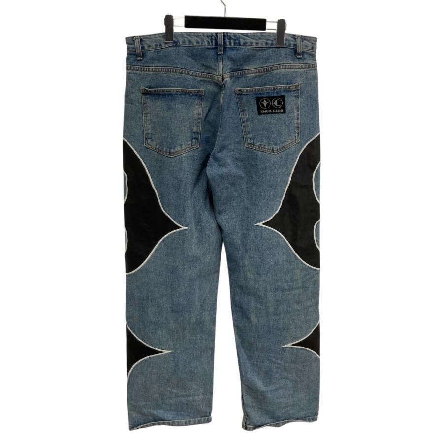 thug clubサグクラブ leather denim pants 【公式通販】