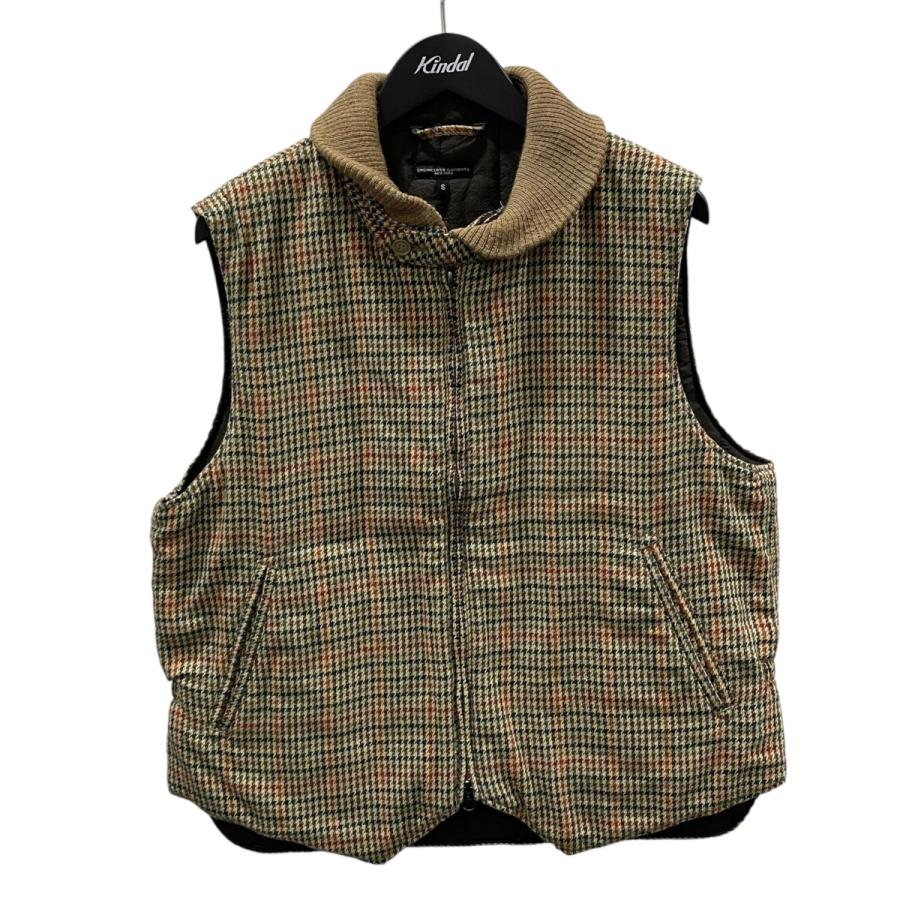 エンジニアードガーメンツ ガンクラブチェック ニットベスト M Engineered Garments（エンジニアド ガーメンツ） 【値下げ