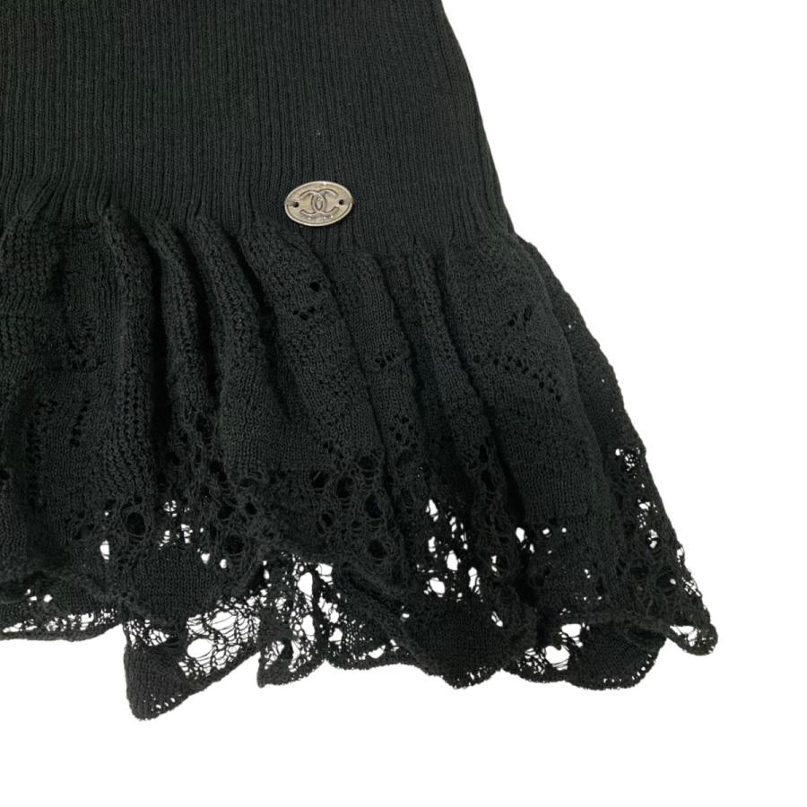 CHANEL（シャネル） ノースリーブニット P28460K00111 ブラック サイズ