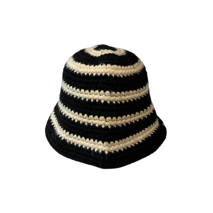 新品 ステューシー SWIRL KNIT BUCKET HAT ニットハット 大型専門店