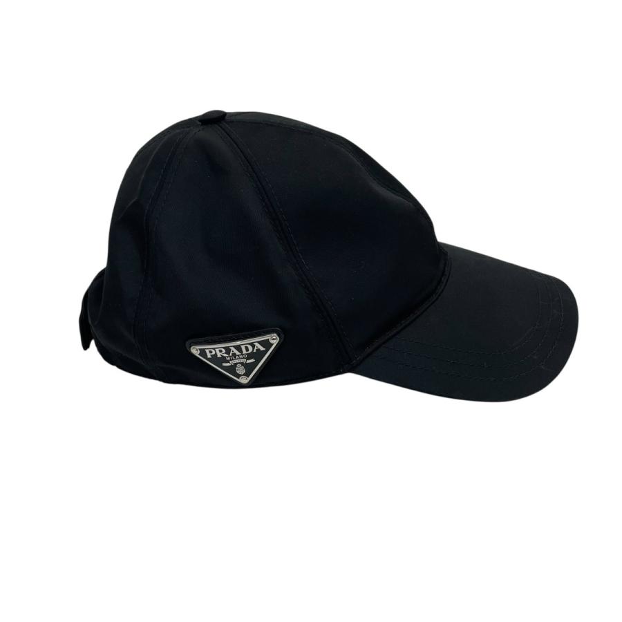 PRADA（プラダ） ベースボールキャップ 2HC274 ブラック サイズ：L
