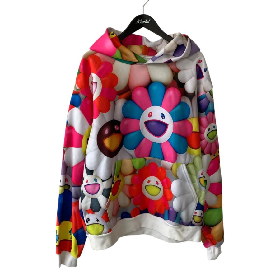 値下げ】J．BALVIN 村上隆 Aop Album Hoodie パーカー ホワイト サイズ 