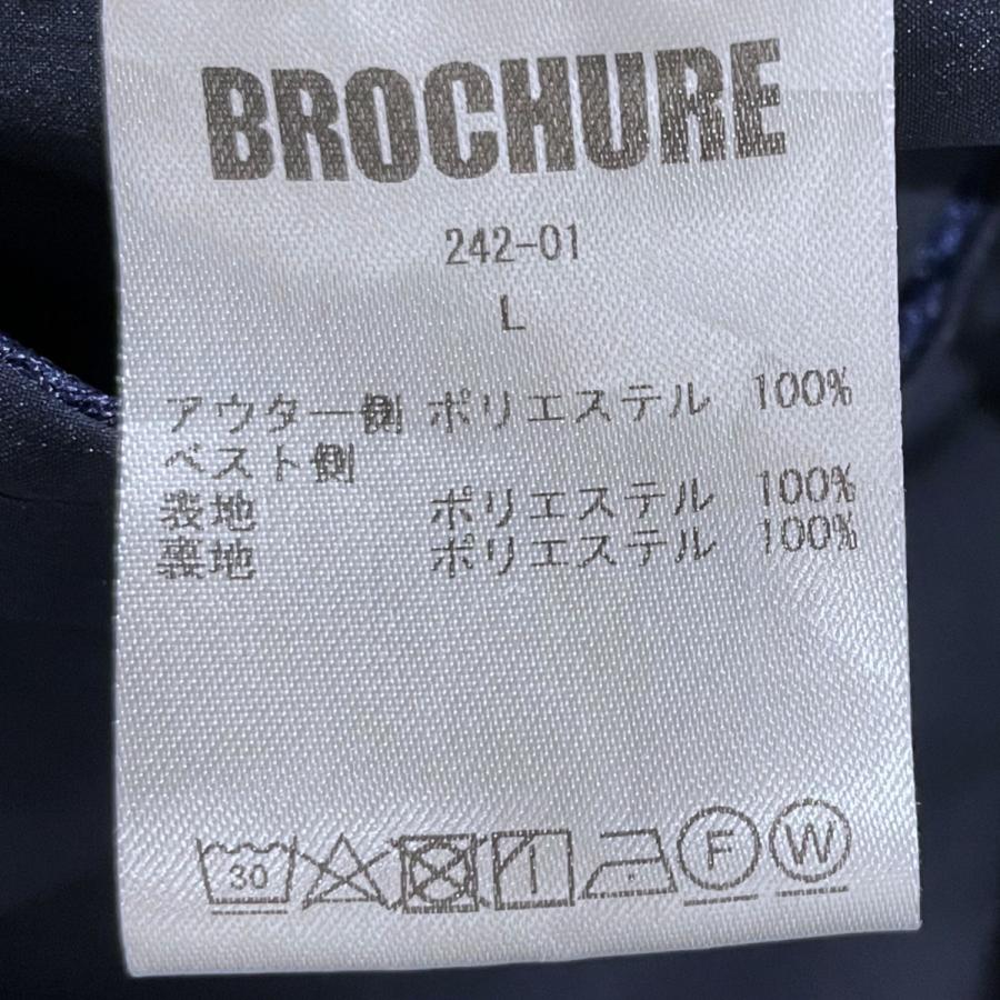 ブローシュアー BROCHURE 3WAYレイヤードジャケット Detachable