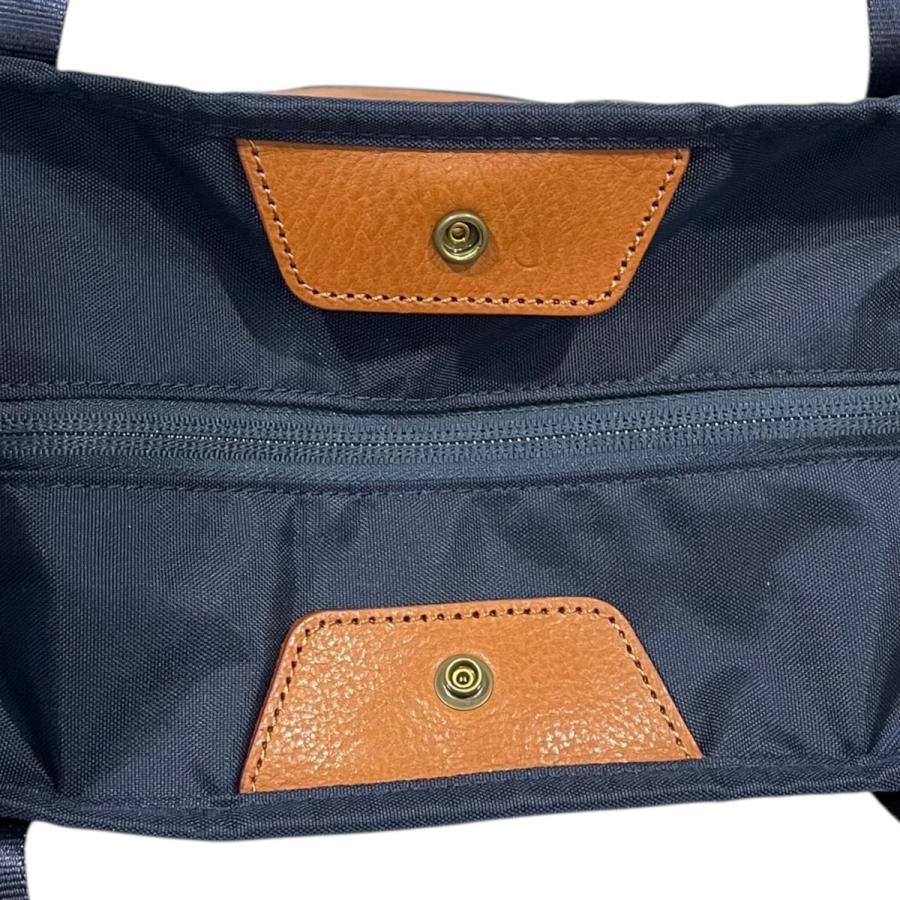 【値下げ】土屋鞄 22SS トートバッグ CORDURA ECO トート NL0263 ネイビー・ブラウン (EC)_3