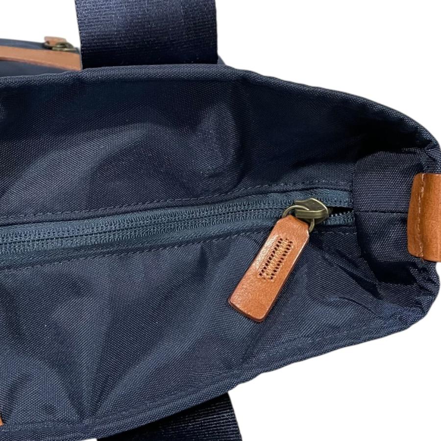 【値下げ】土屋鞄 22SS トートバッグ CORDURA ECO トート NL0263 ネイビー・ブラウン (EC)_4