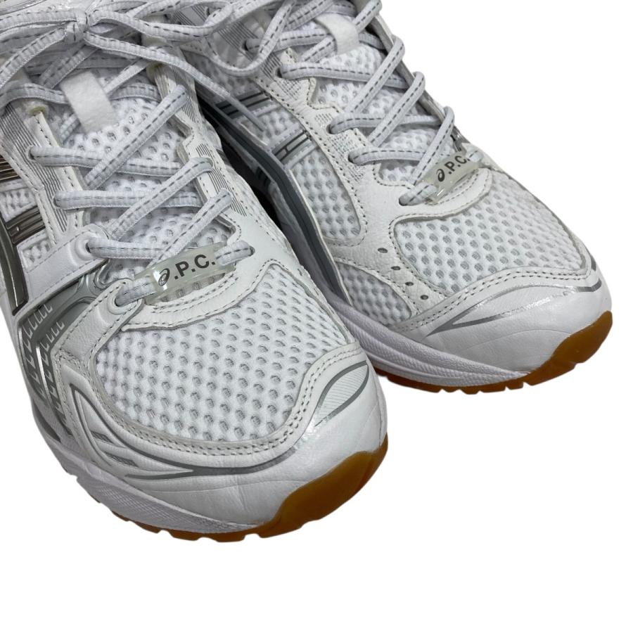 【値下げ】asics×A． P． C GEL-KAYANO 14 A．P．C． WHITE ローカットスニーカー 1203A727 ホワイト サイズ：の画像