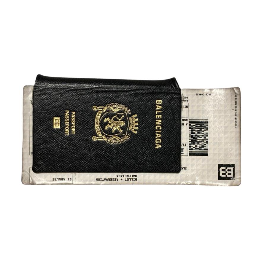 程度良　バレンシアガ　ロングウォレット BALENCIAGA（バレンシアガ） BALENCIAGA 24SS PASSPORT LONG WALLET