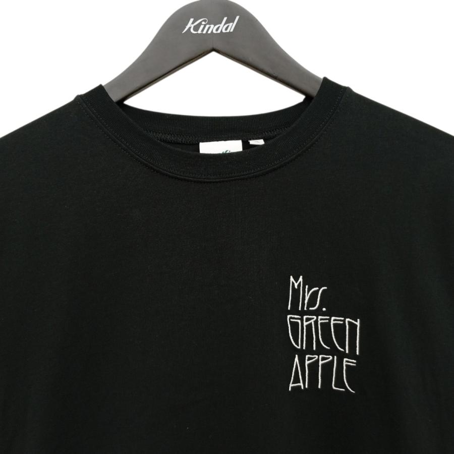 Mrs. GREEN APPLE 長袖Tシャツ 黒 L ミセス・グリーン・アップル Mrs． GREEN APPLE 長袖Tシャツ ブラック
