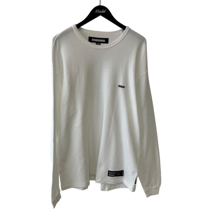 NEIGHBORHOOD（ネイバーフッド） 長袖Tシャツ 252FPNH-CSM12 ホワイト