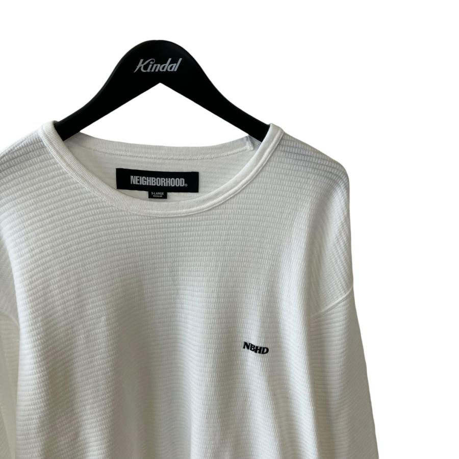 NEIGHBORHOOD（ネイバーフッド） 長袖Tシャツ 252FPNH-CSM12 ホワイト