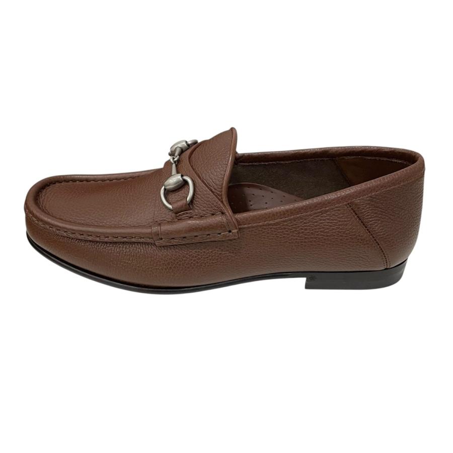 GUCCI（グッチ） ホースビット ローファー 816370 ブラウン サイズ：7