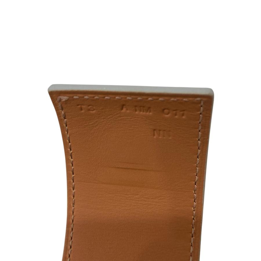 エルメス HERMES コリエドシアン ブレスレット A刻印 ゴールド×ホワイトの画像