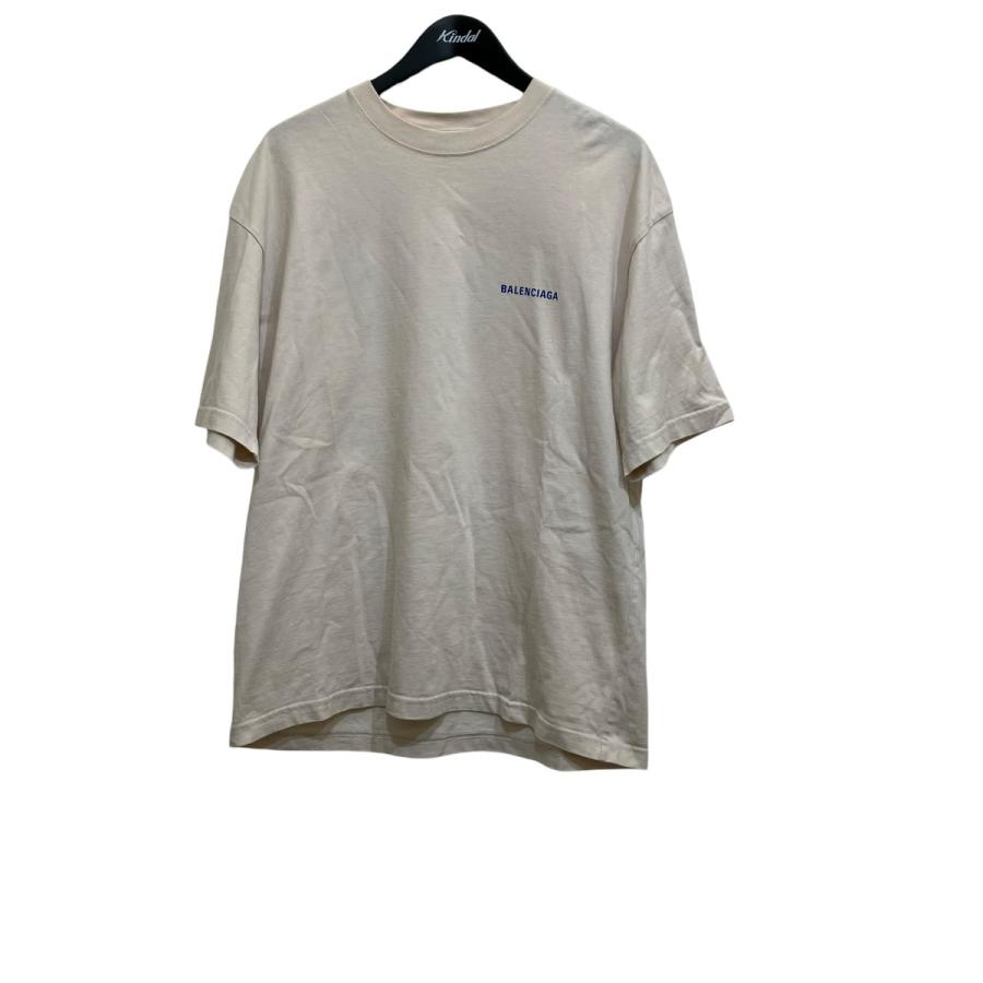 BALENCIAGA（バレンシアガ） 半袖Tシャツ 612966 アイボリー サイズ：M 