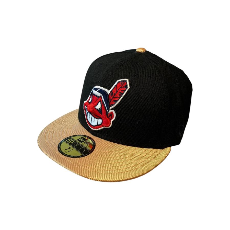 NEW ERA（ニューエラ） New Era Cleveland Indians キャップ ブラック