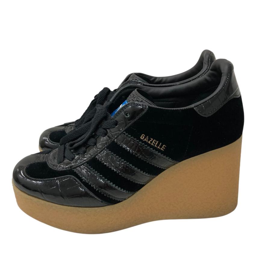 GUCCI スエード黒、36ハーフ GUCCI（グッチ） グッチ×アディダス GUCCI×adidas ヒールスニーカー