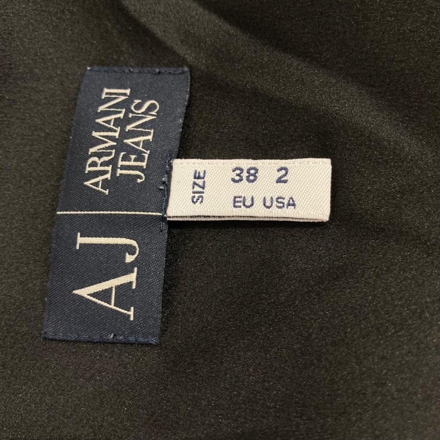 ARMANI JEANS 【値下げ】ARMANI ノースリーブワンピース ブラック 