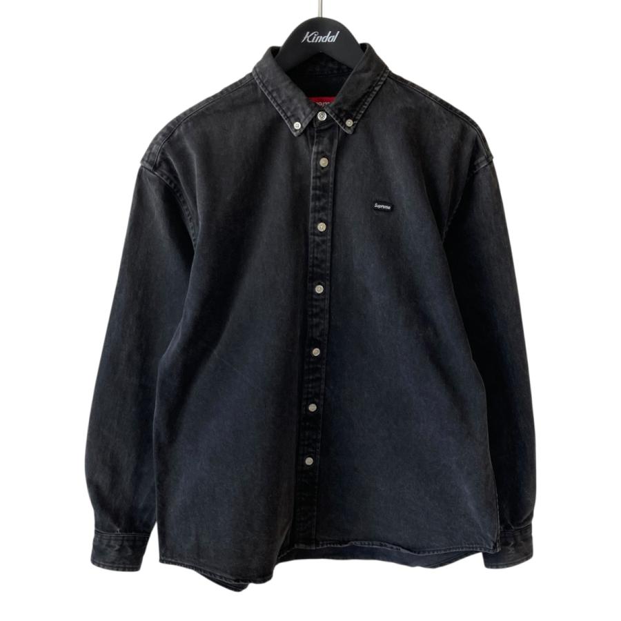 SUPREME small BOX LOGOデニムシャツ Lブラック 25fw Supreme（シュプリーム） Supreme 25SS small box logo デニムシャツ