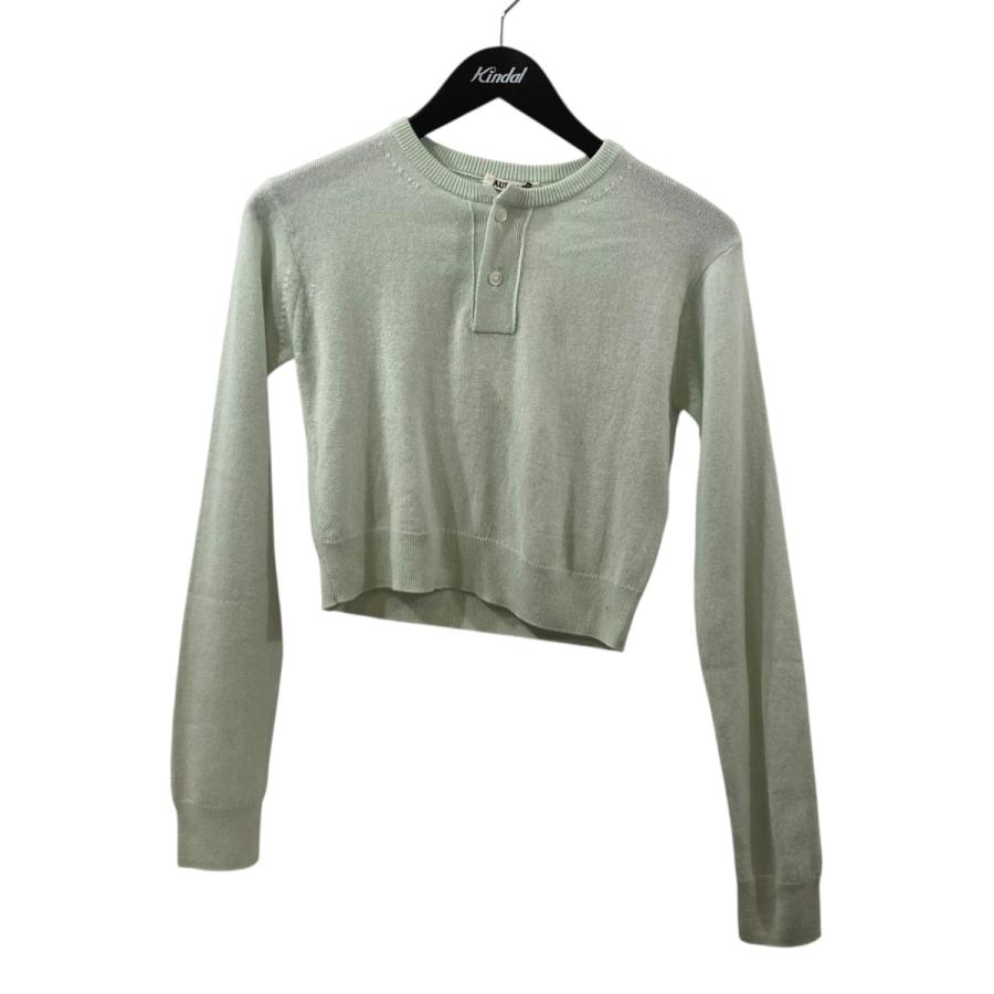 AURALEE（オーラリー） AURALEE SUPER FINE CASHMERE SILK KNIT HENLY