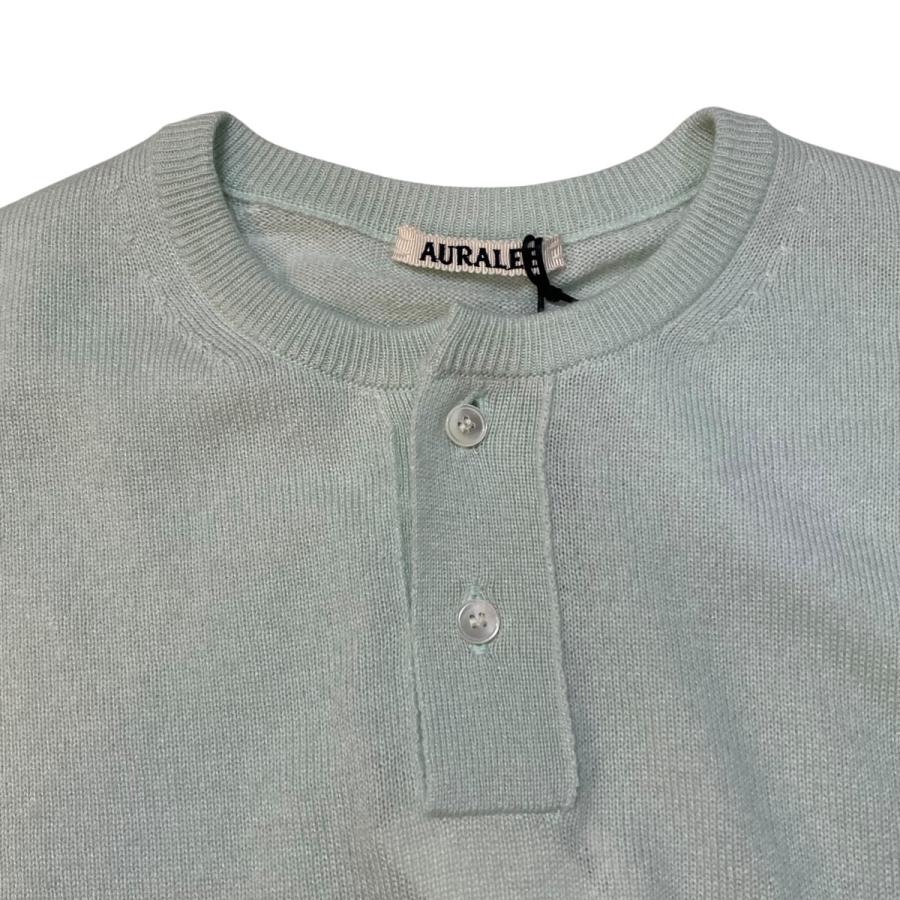 AURALEE（オーラリー） AURALEE SUPER FINE CASHMERE SILK KNIT HENLY