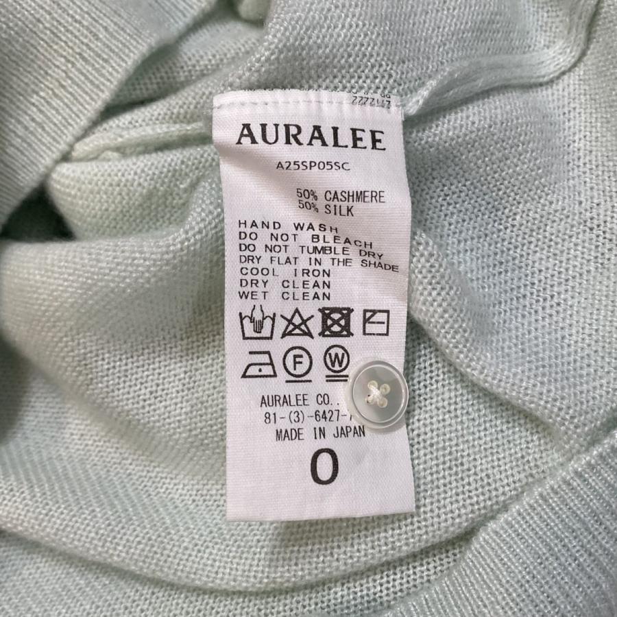 AURALEE（オーラリー） AURALEE SUPER FINE CASHMERE SILK KNIT HENLY