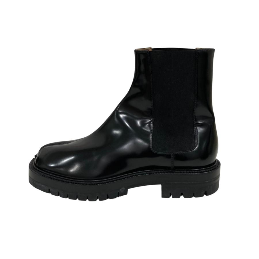 size 40 maison margiela 足袋ブーツ　レザー Maison Margiela（メゾンマルジェラ） 足袋ブーツ ブラック サイズ：40