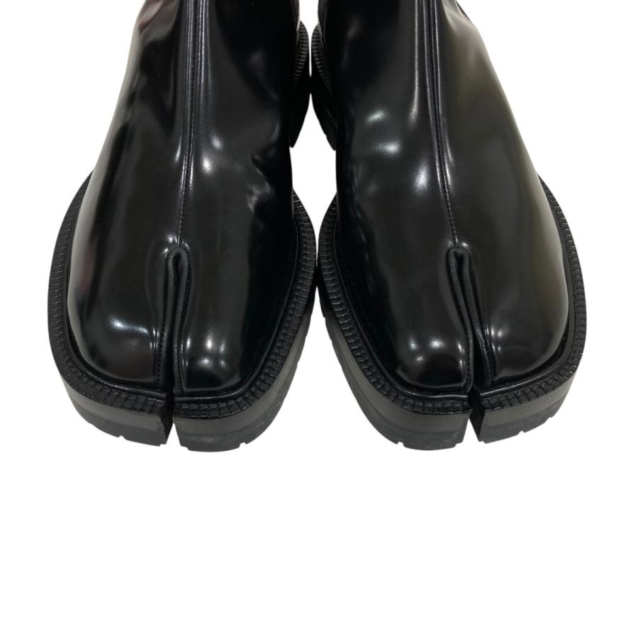 size 40 maison margiela 足袋ブーツ　レザー Maison Margiela（メゾンマルジェラ） 足袋ブーツ ブラック サイズ：40