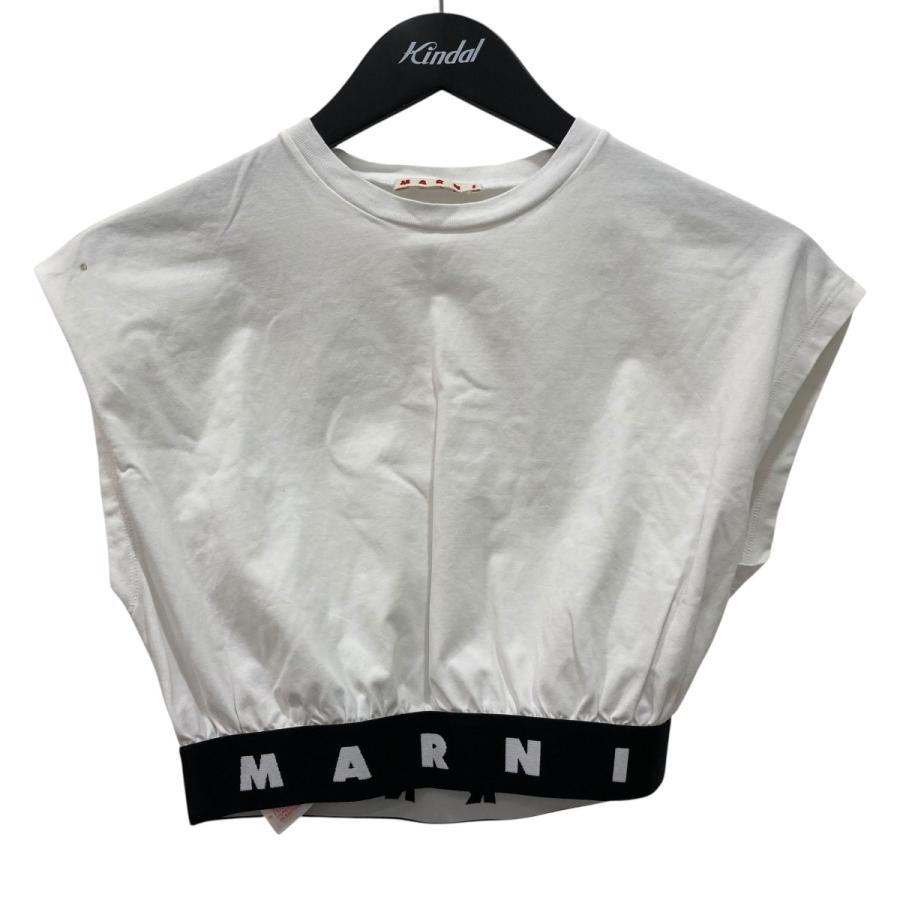 MARNI（マルニ） ノースリーブTシャツ M00694 ホワイト サイズ：10