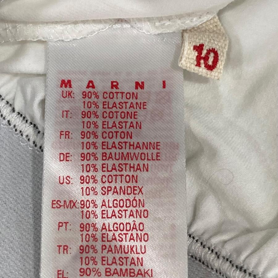 MARNI（マルニ） ノースリーブTシャツ M00694 ホワイト サイズ：10