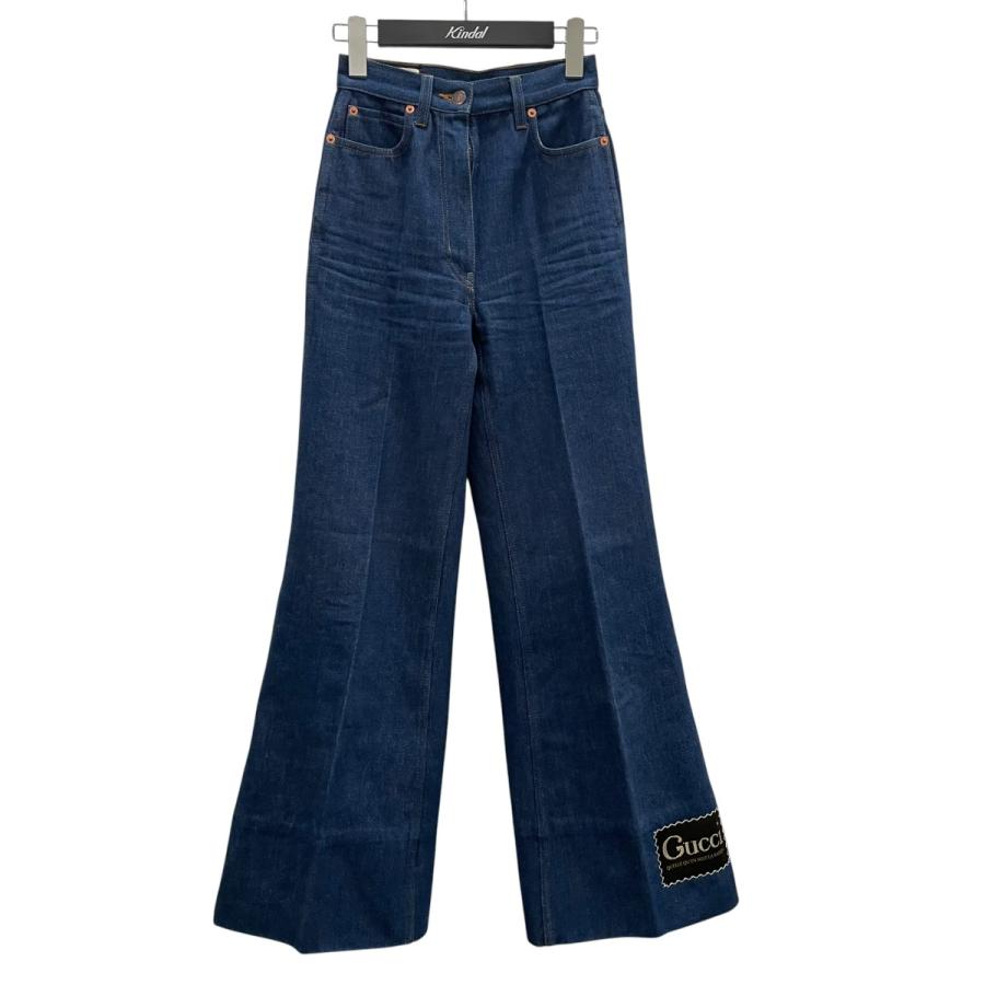 GUCCI（グッチ） 【値下げ】GUCCI フレア デニムパンツ 624217
