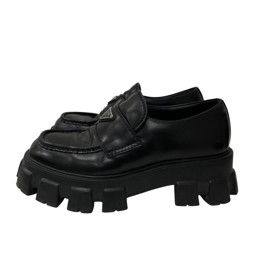 PRADA（プラダ） モノリス ブラッシュドレザー ローファー 2DEI29 