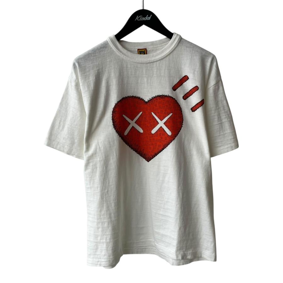 Human Made × kaws ハートグラフィック Tシャツ 新品未使用 HUMAN MADE（ヒューマンメード） ヒューマンメイド HUMAN MADE KAWS T